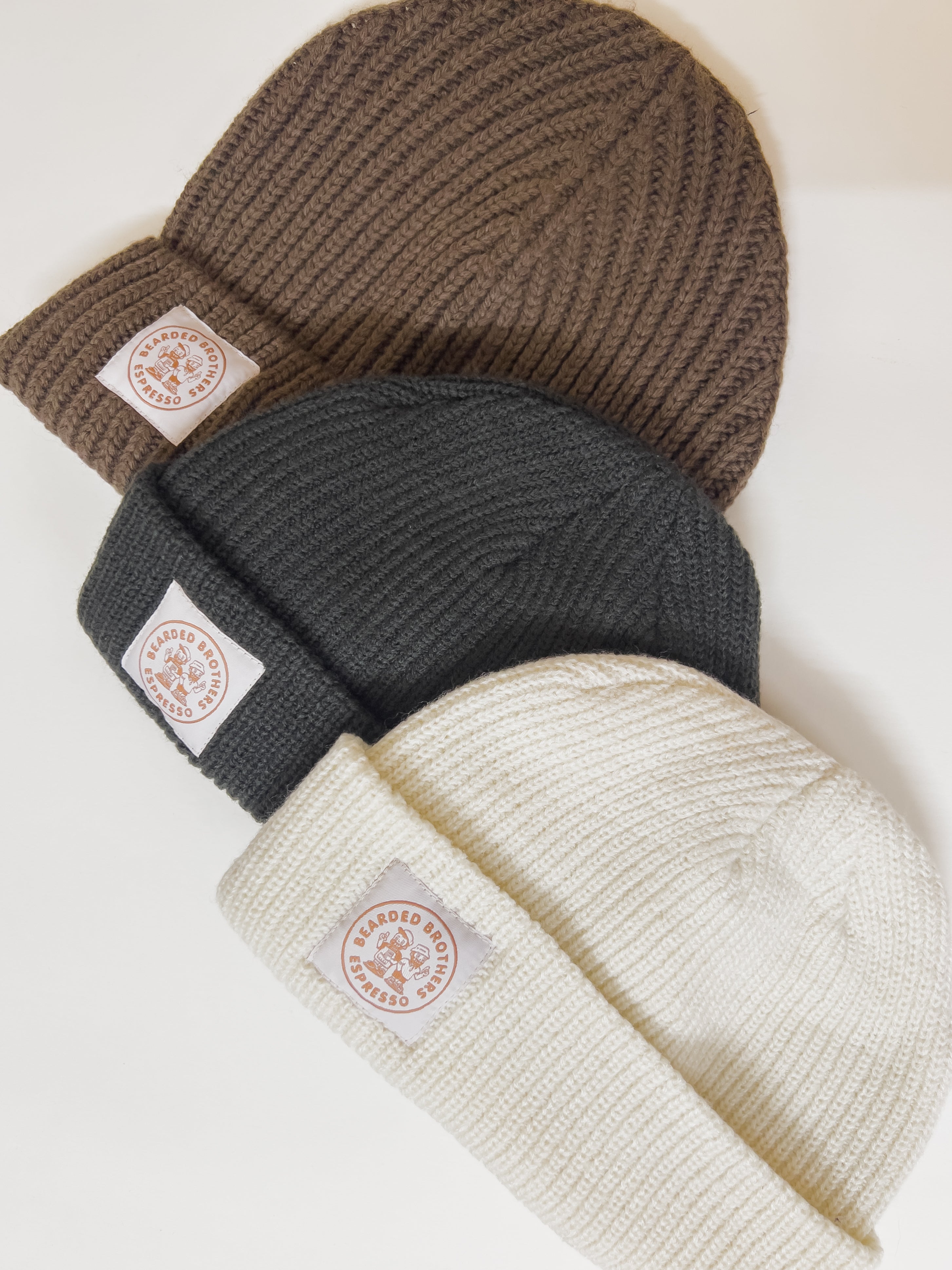 Bearded Brothers Ribbed Knit Beanie